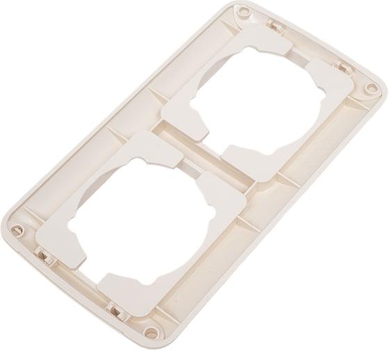 Рамка двомісна Gunsan Fantasy 1231264000141 Кремовий - фото 2 Рамка двомісна Gunsan Fantasy 1231264000141 Кремовий - фото 2