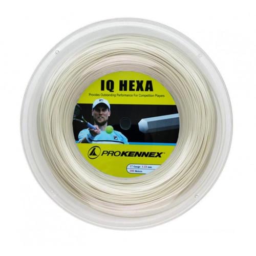 Тенісні струни Pro Kennex IQ Heха 17G-200 м 1,23 мм/17G Білий (AYSG 2105)