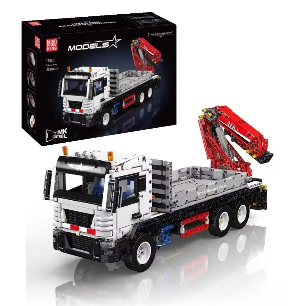 Конструктор дитячий Вантажівка з ігровим краном на дистанційному управлінні 2530 дет. - фото 2 Конструктор дитячий Вантажівка з ігровим краном на дистанційному управлінні 2530 дет. - фото 2