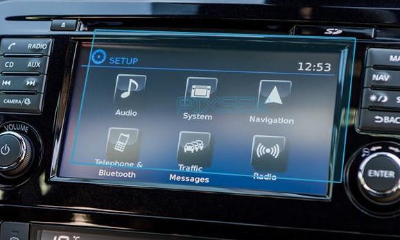 Скло захисне Pixsel гібридне глянець на монітор Nissan QASHQAI 6,8“ 2017-2021