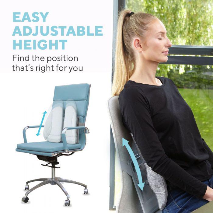 Поддержка спины с подогревом Back Support Cushion Heat - фото 12