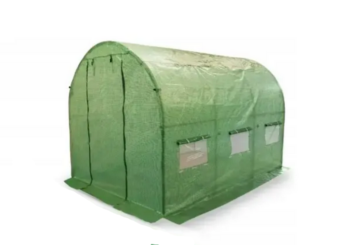 Теплиця арочна VOLSO POLSKA VS 06320 армована з вікнами 18 м2 Зелений (31799982)