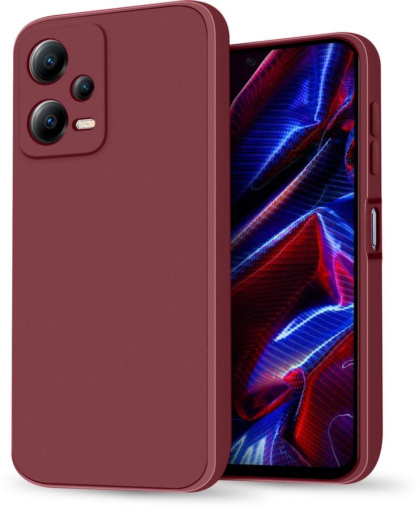 Силиконовый чехол HardCorner Xiaomi Poco X5 5G (с микрофиброй) Wine (36132-42) Силиконовый чехол HardCorner Xiaomi Poco X5 5G (с микрофиброй) Wine (36132-42)