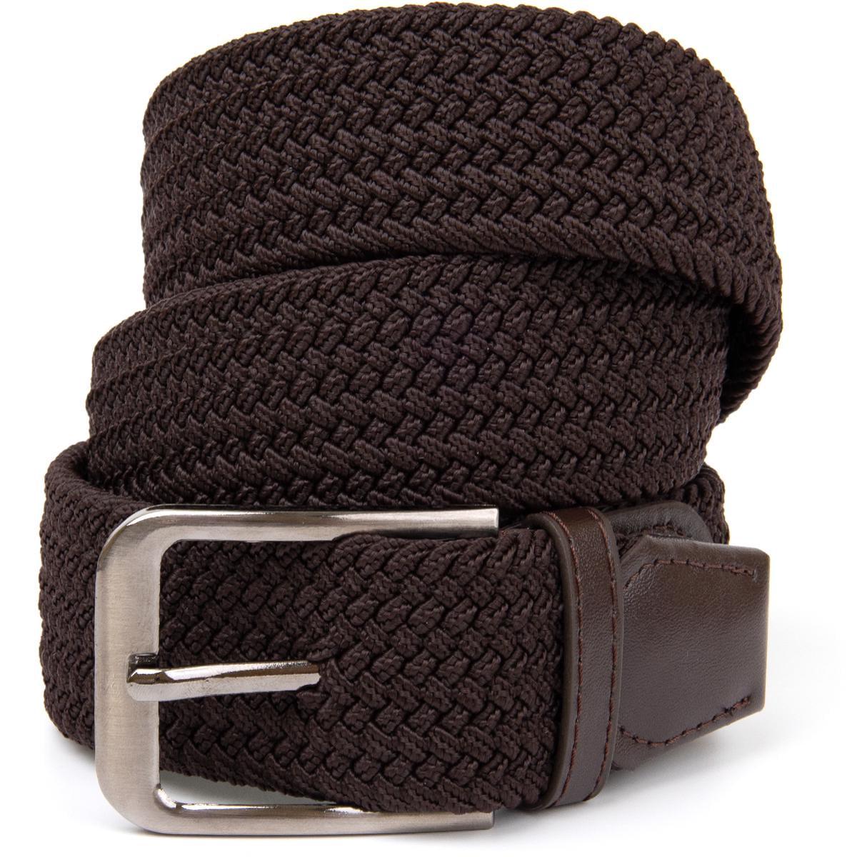 Текстильный ремень Vintage Belt 20519 классический Коричневый Текстильный ремень Vintage Belt 20519 классический Коричневый