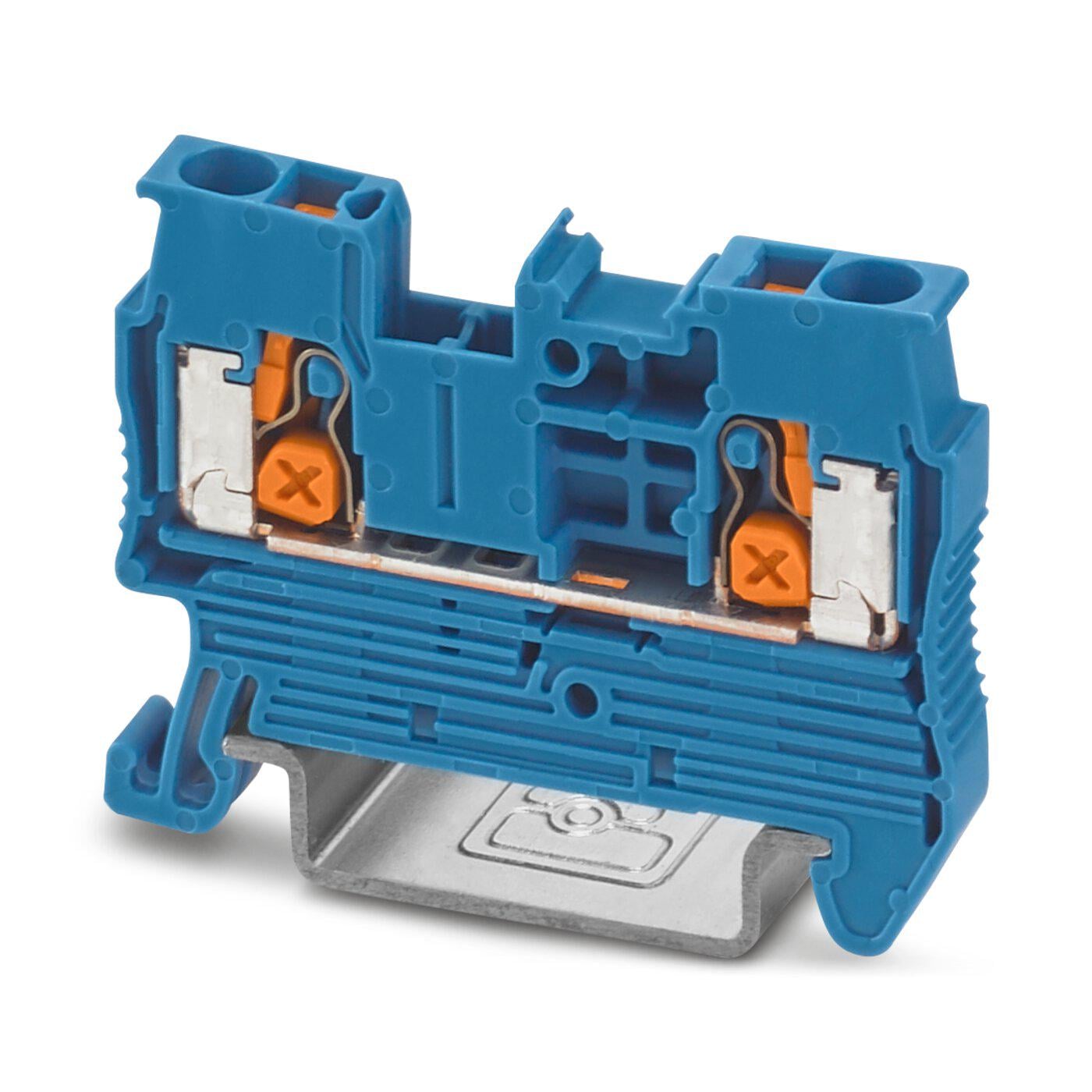 Клема прохідна Phoenix Contact XT 2,5 BU 800 В 24 А Push-X 0,5-4 мм² Cиній (1343114)