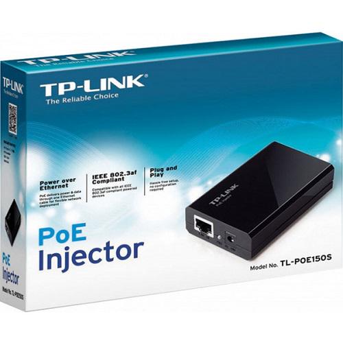 Адаптер TP-Link TL-PoE150S 1xRJ-45 PoE Чорний (574919) - фото 5