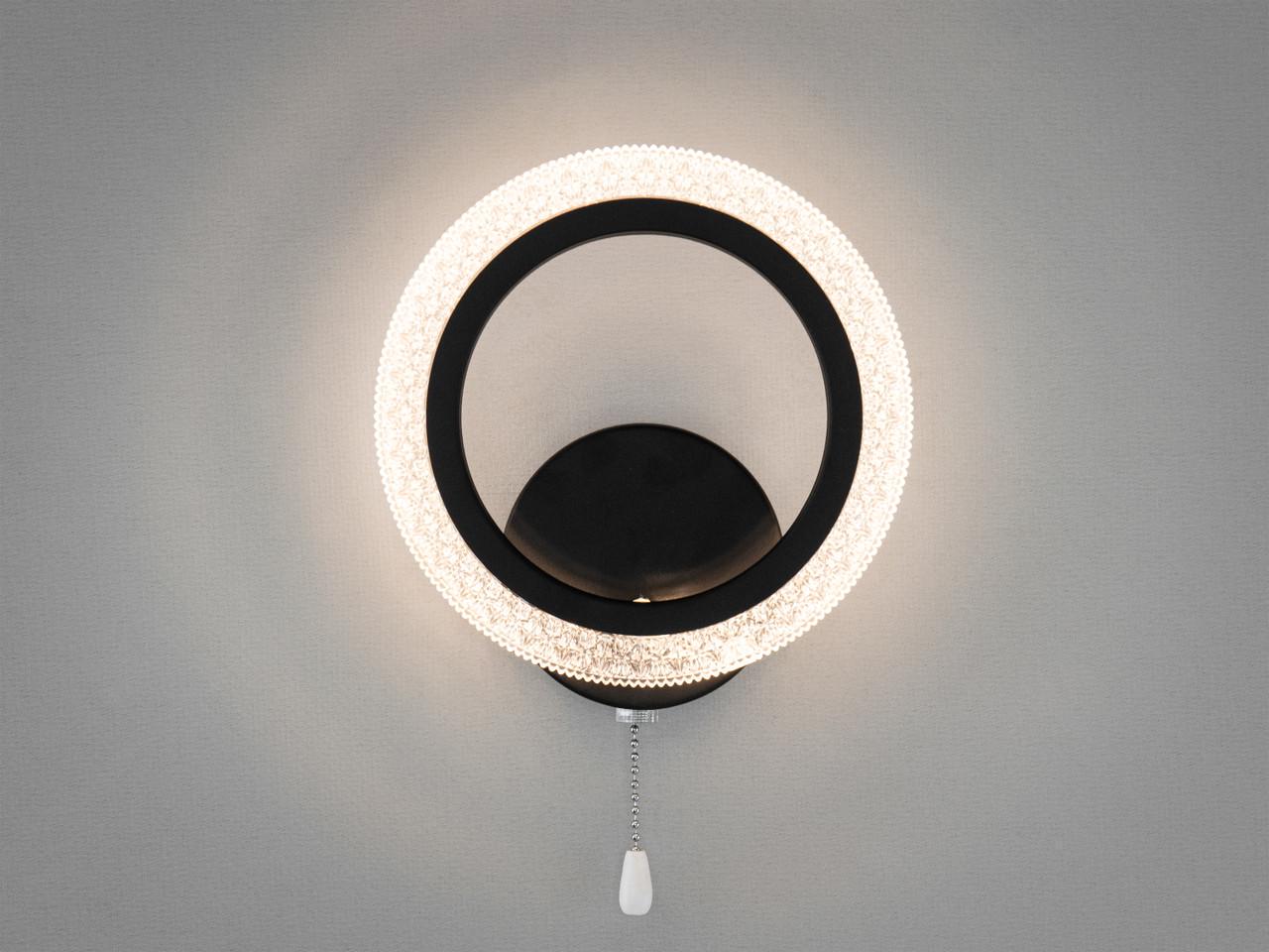 Светильник светодиодный EcoLed 18W 2408/1BK Черный