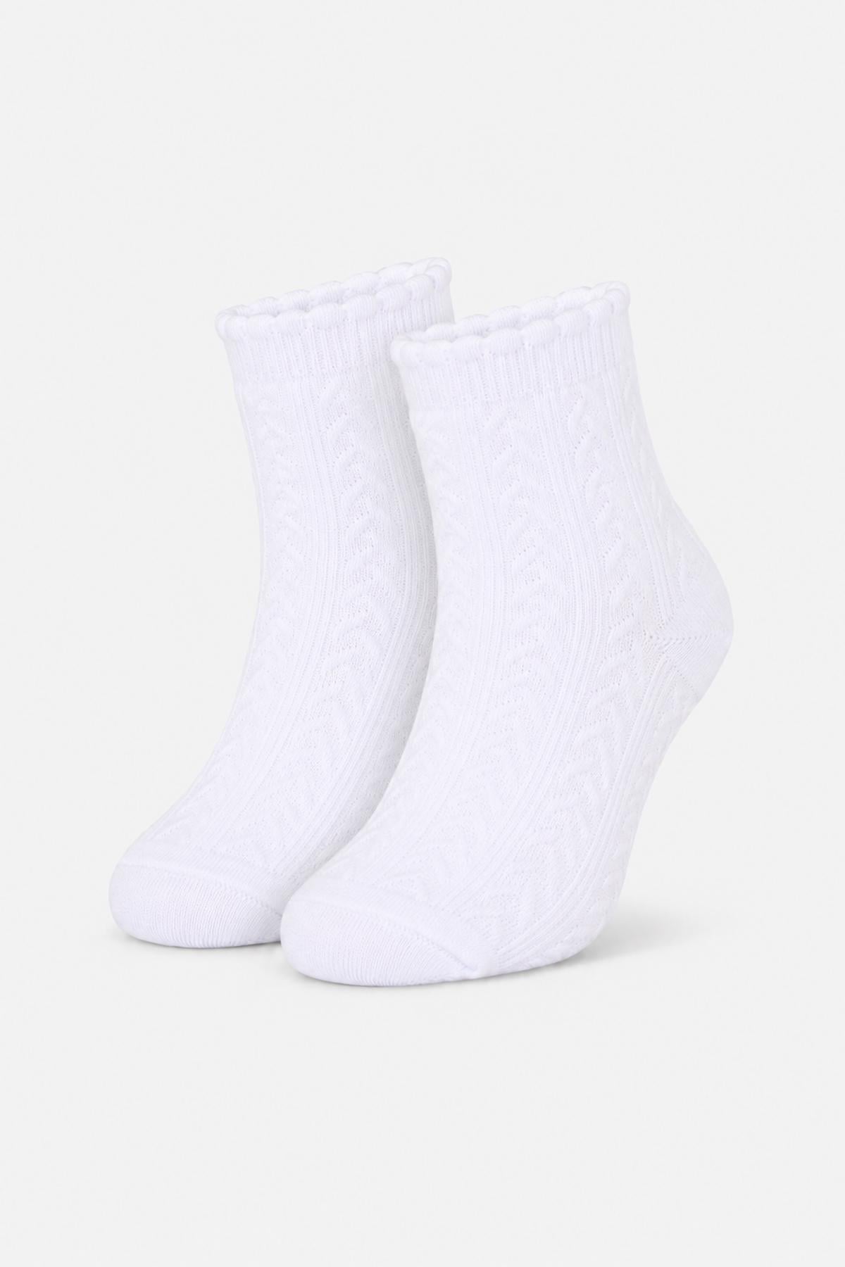 Носки средние для девочки Yuki ЦБ-00281983 р. 27-30 Белый (SKT001079126) Носки средние для девочки Yuki ЦБ-00281983 р. 27-30 Белый (SKT001079126)
