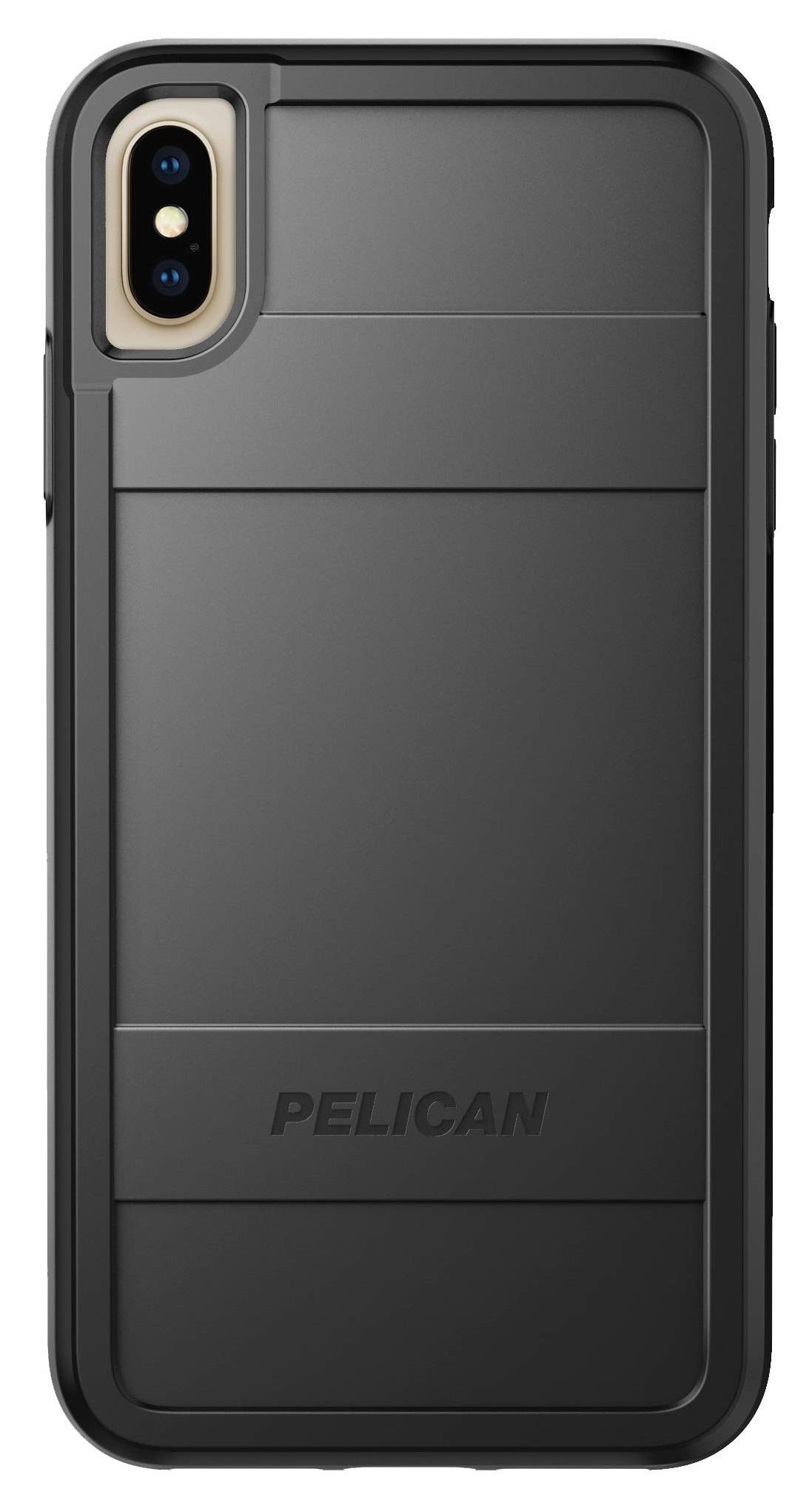 Чехол противоударный милитари Pelican Protector для iPhone XS Max (6.5") Black - фото 4