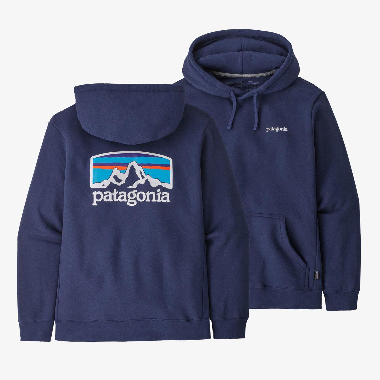 Худі чоловіче Patagonia Fitz Roy Horizons Uprisal Hoody Sound S Blue (SNDB39619-S) - фото 3