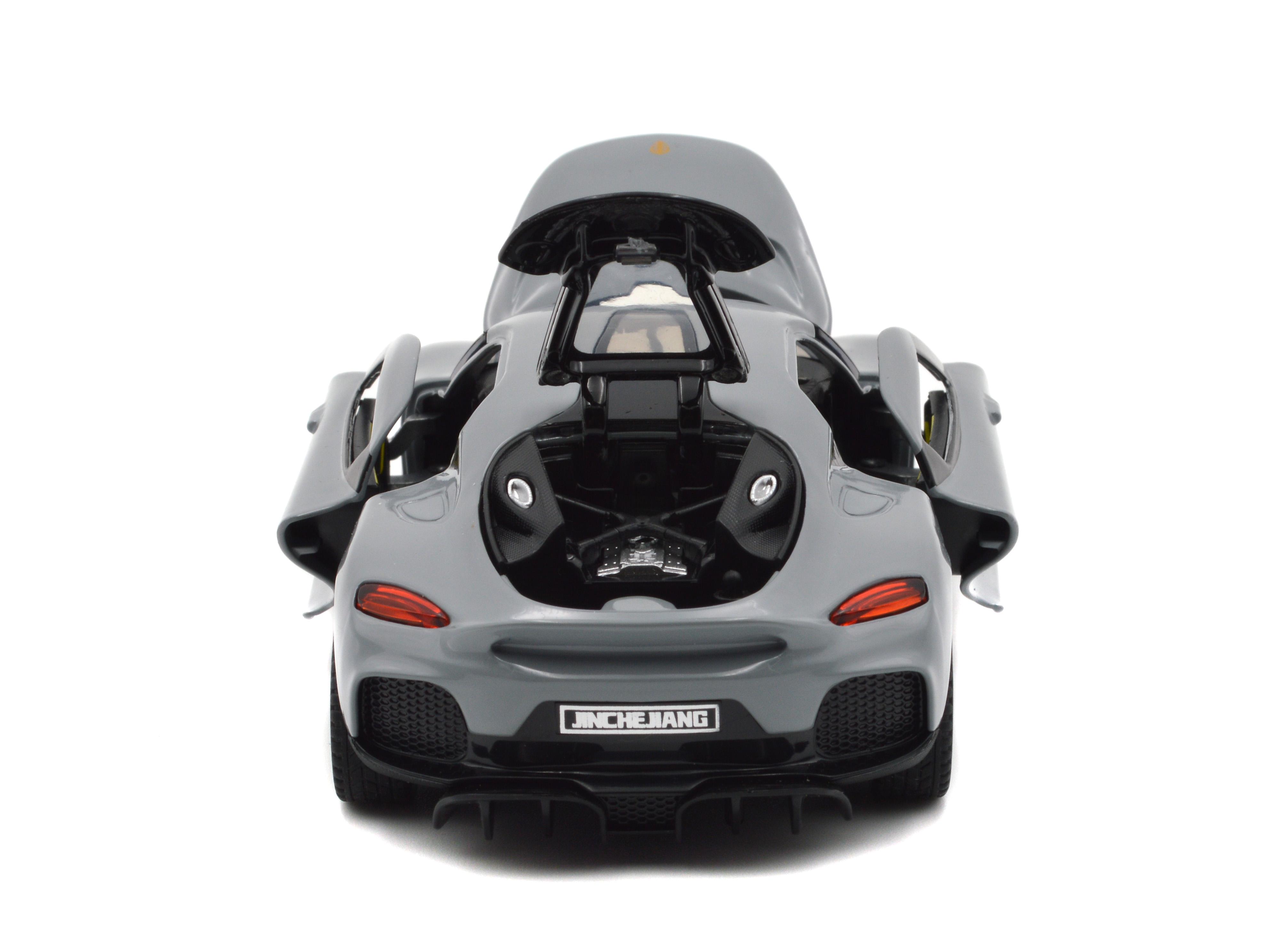 Модель металлическая Koenigsegg Gemera свет звук инерция открываются все двери (73022G) - фото 4 Модель металлическая Koenigsegg Gemera свет звук инерция открываются все двери (73022G) - фото 4