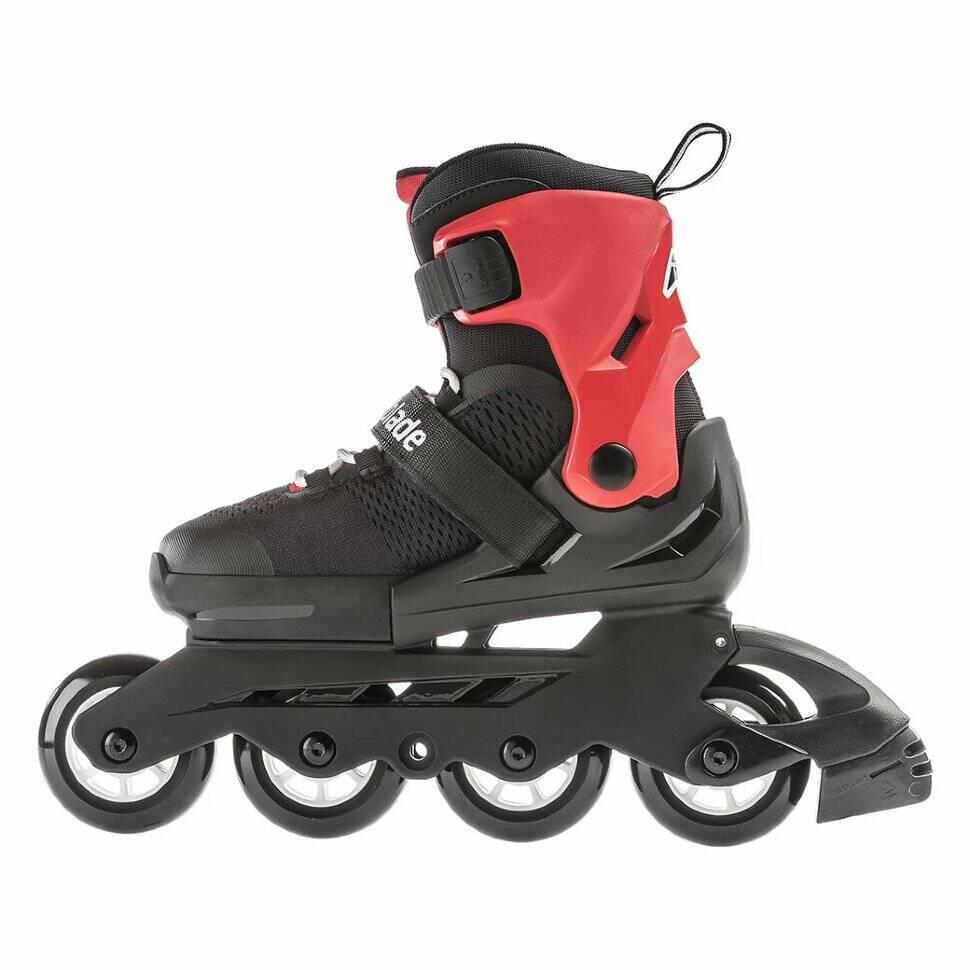 Ролики дитячі Rollerblade Microblade р. 36,5-40,5 Чорний/Червоний - фото 3 Ролики дитячі Rollerblade Microblade р. 36,5-40,5 Чорний/Червоний - фото 3