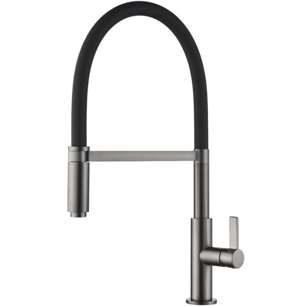 Смеситель кухонный Aquasanita Colos 7003 T Графит (23380)