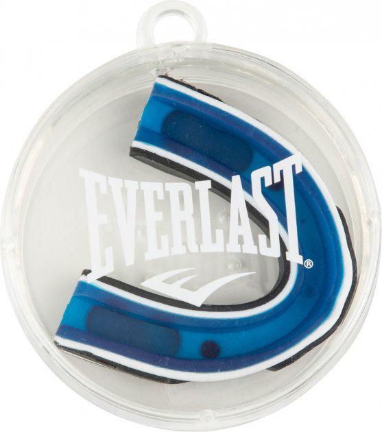 Капа для боксу Everlast EVERGEL MOUTH GUARD T UNI Білий/Синій (837560-71-53) - фото 3