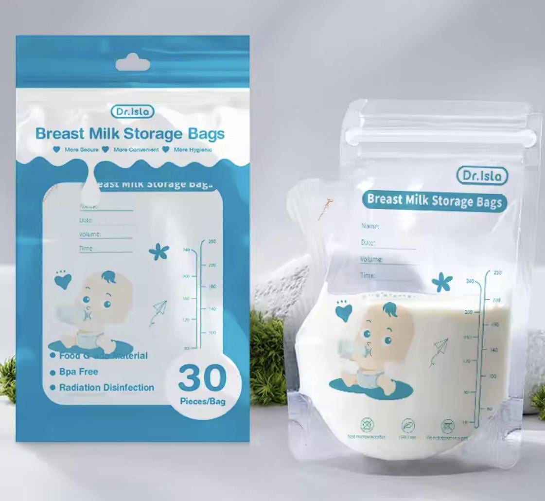 Пакеты для хранения грудного молока Dr.ISLA 250 мл 30 шт.(2670203738)