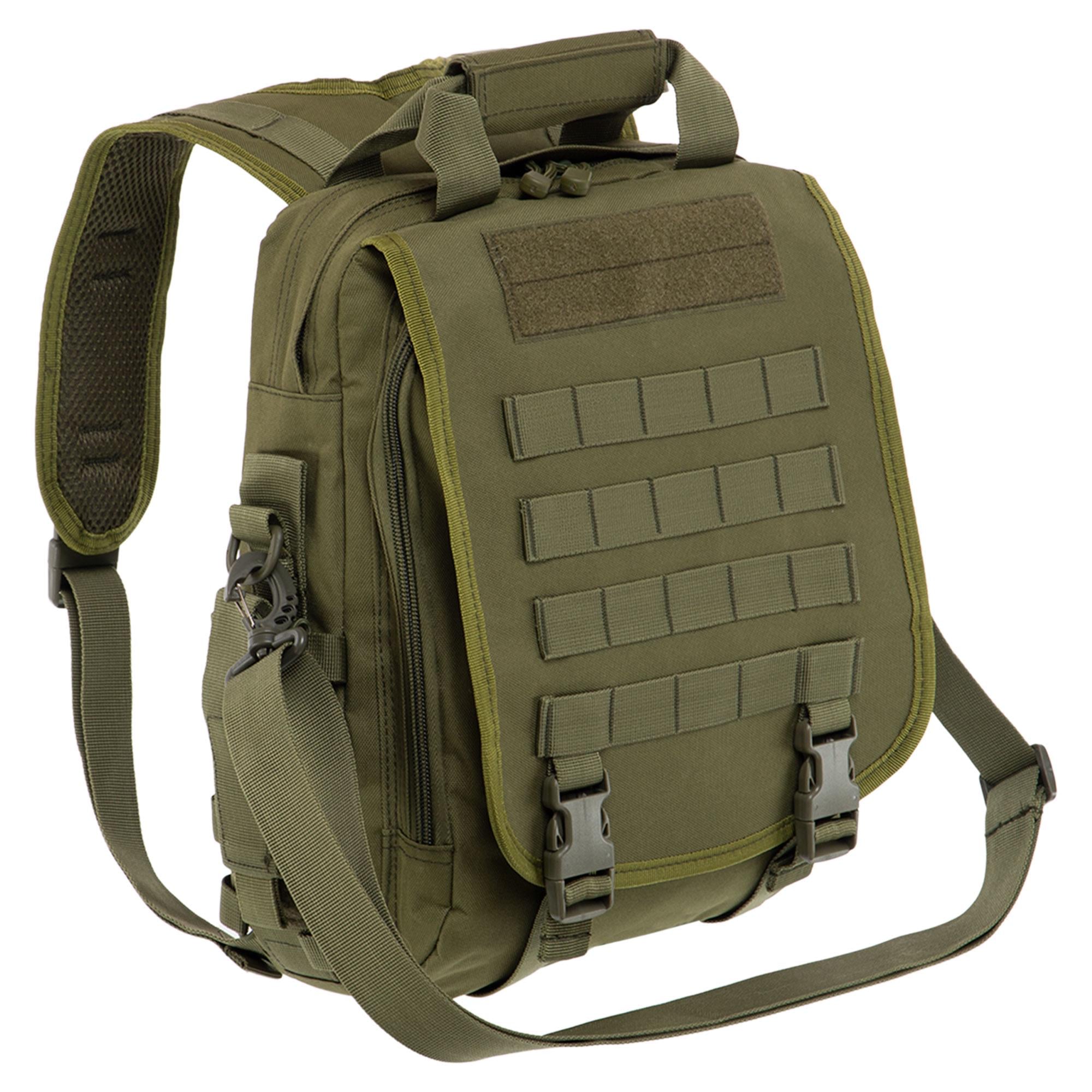Рюкзак патрульный Military Rangers ZK-9108 35x29x10 см 10 л Оливковый (AN008665)