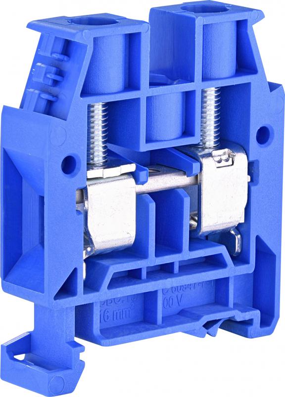 Клемма винтовая наборная ETI ESC-CBC.16B 100А 16 мм2 х 47х12х56 мм Синий (3903048)