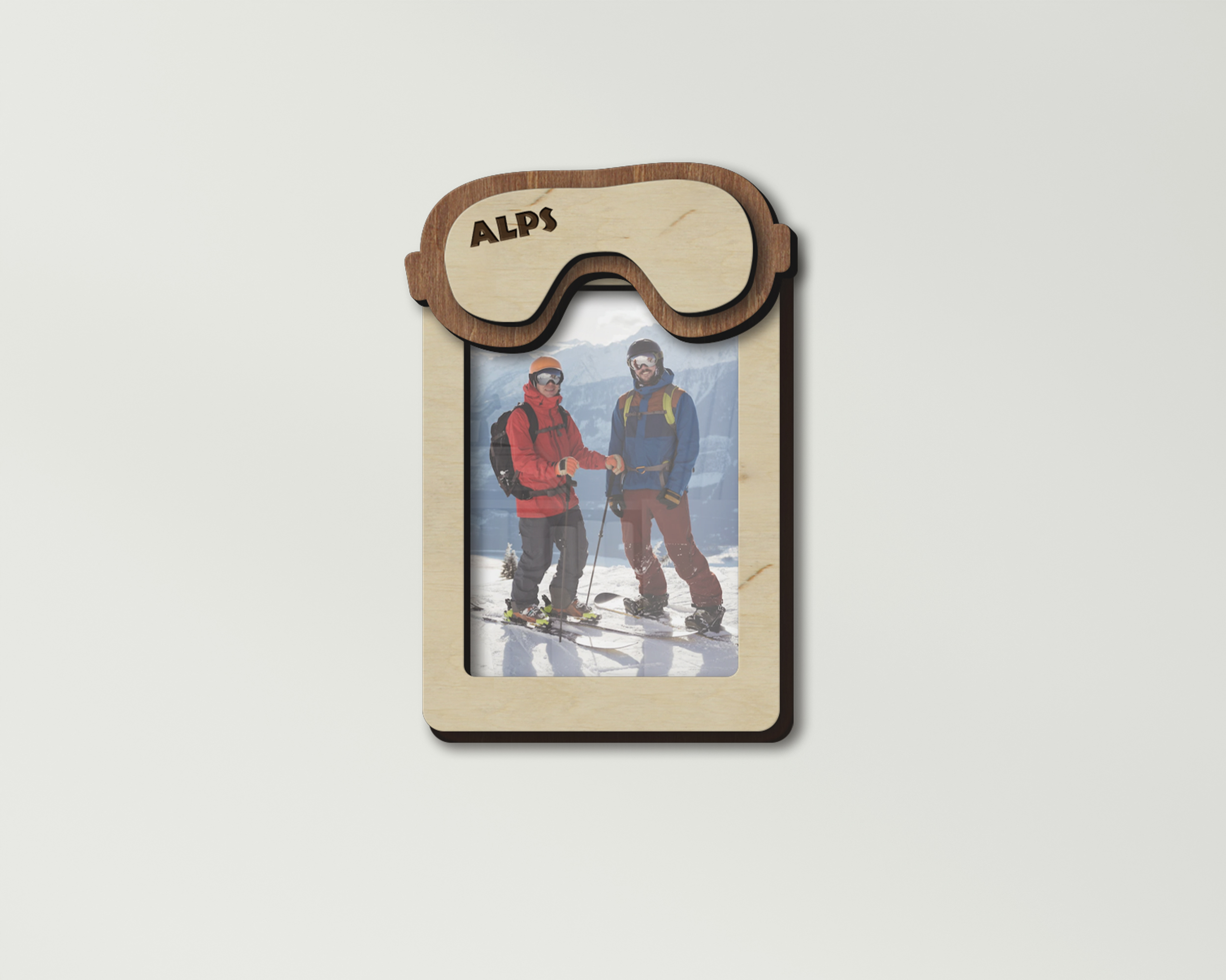 Фоторамка The Frame Depot Лижна маска під персоналізацію дерево Бежевий (snowboard_ski_mask_5x7-1) - фото 1 Фоторамка The Frame Depot Лижна маска під персоналізацію дерево Бежевий (snowboard_ski_mask_5x7-1) - фото 1