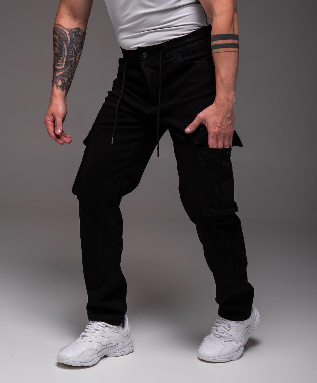 Джинсы мужские зимние VV на флисе с карманами р. 29 Черный (2439) - фото 4 Джинсы мужские зимние VV на флисе с карманами р. 29 Черный (2439) - фото 4