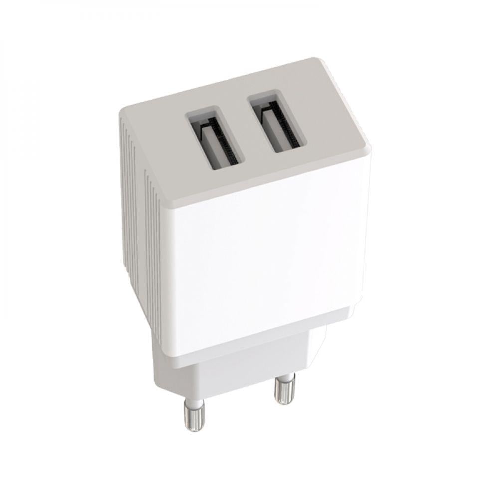 Зарядное устройство для XO L75 2USB 2,4A White (4073)