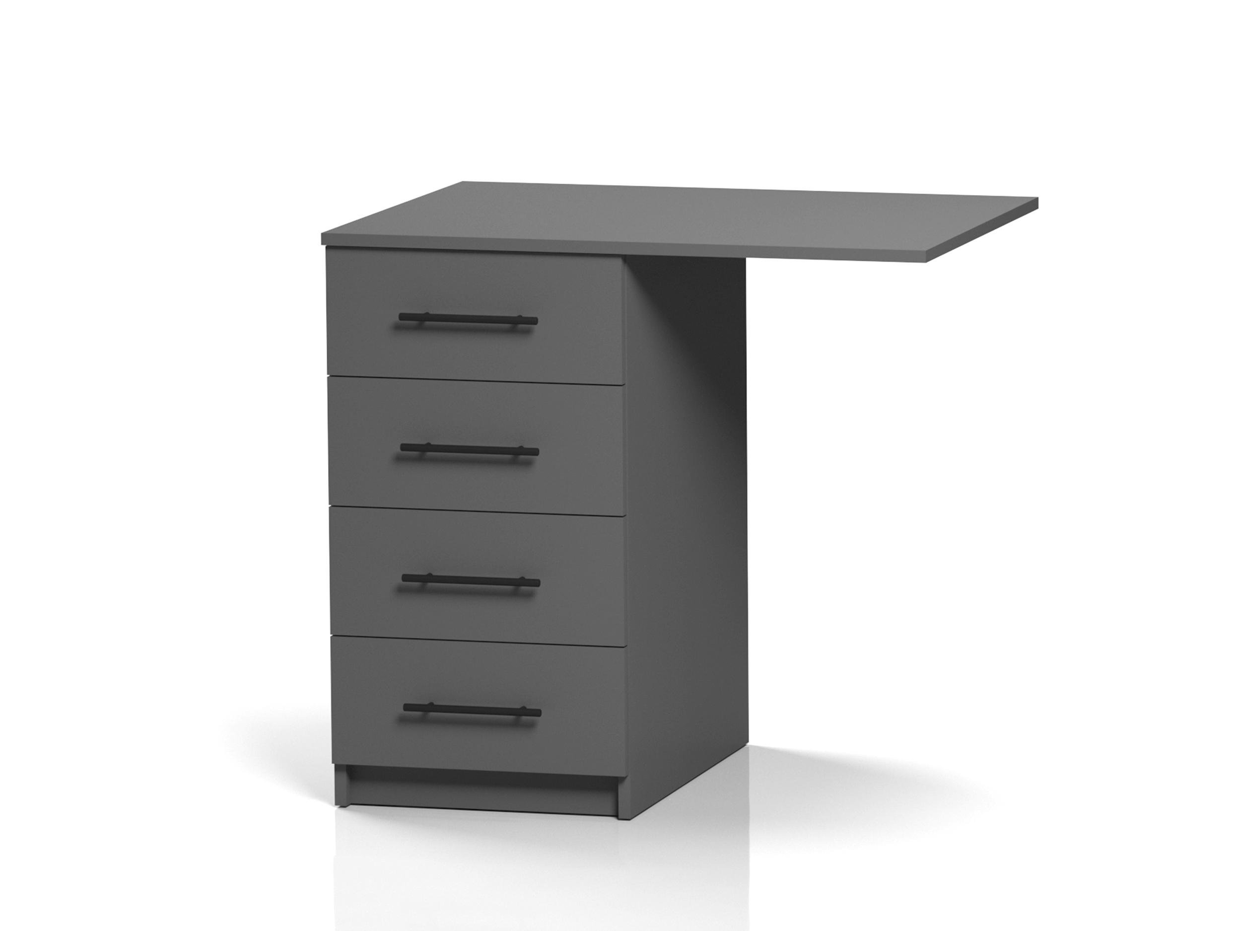 Тумба приставная Orange-Line ОП-404+302 Orange-Line Графит (404371)