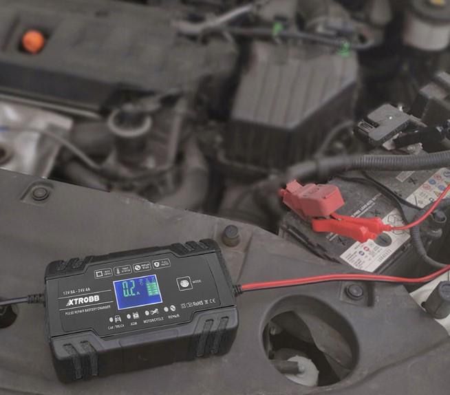 Зарядний пристрій для автомобільного акумулятора XTrobb 22463 (28091895) - фото 10