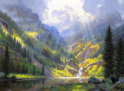 Картина по номерам Josef Otten Пейзаж Горы 40х50 см в термопакете (6500EOTG_O-mt)