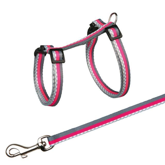 Шлея Trixie Freshline Spot с поводком для кота 45 см (TX-41862)