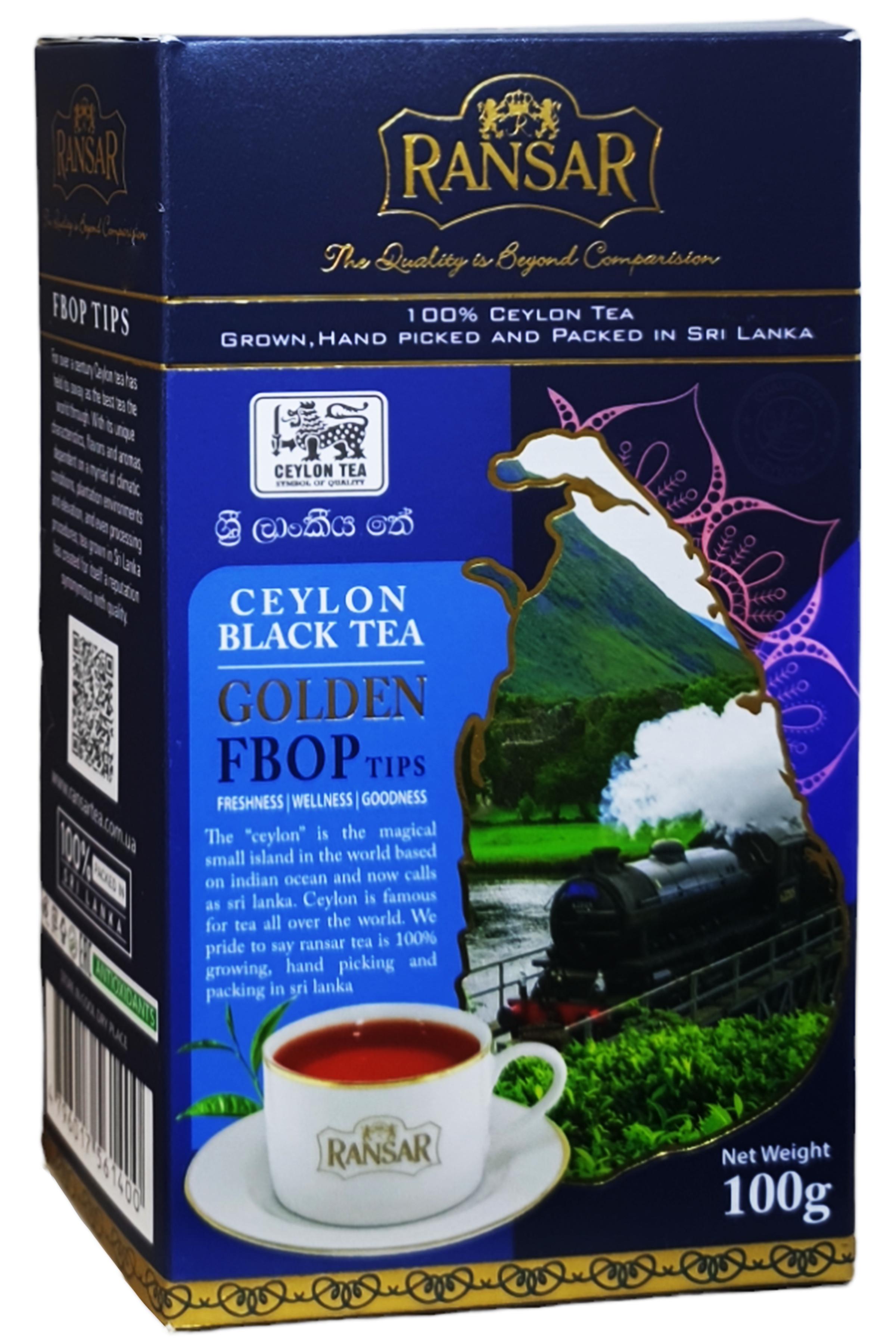 Чай Ransar черный FBOP tips 100 г (56068)