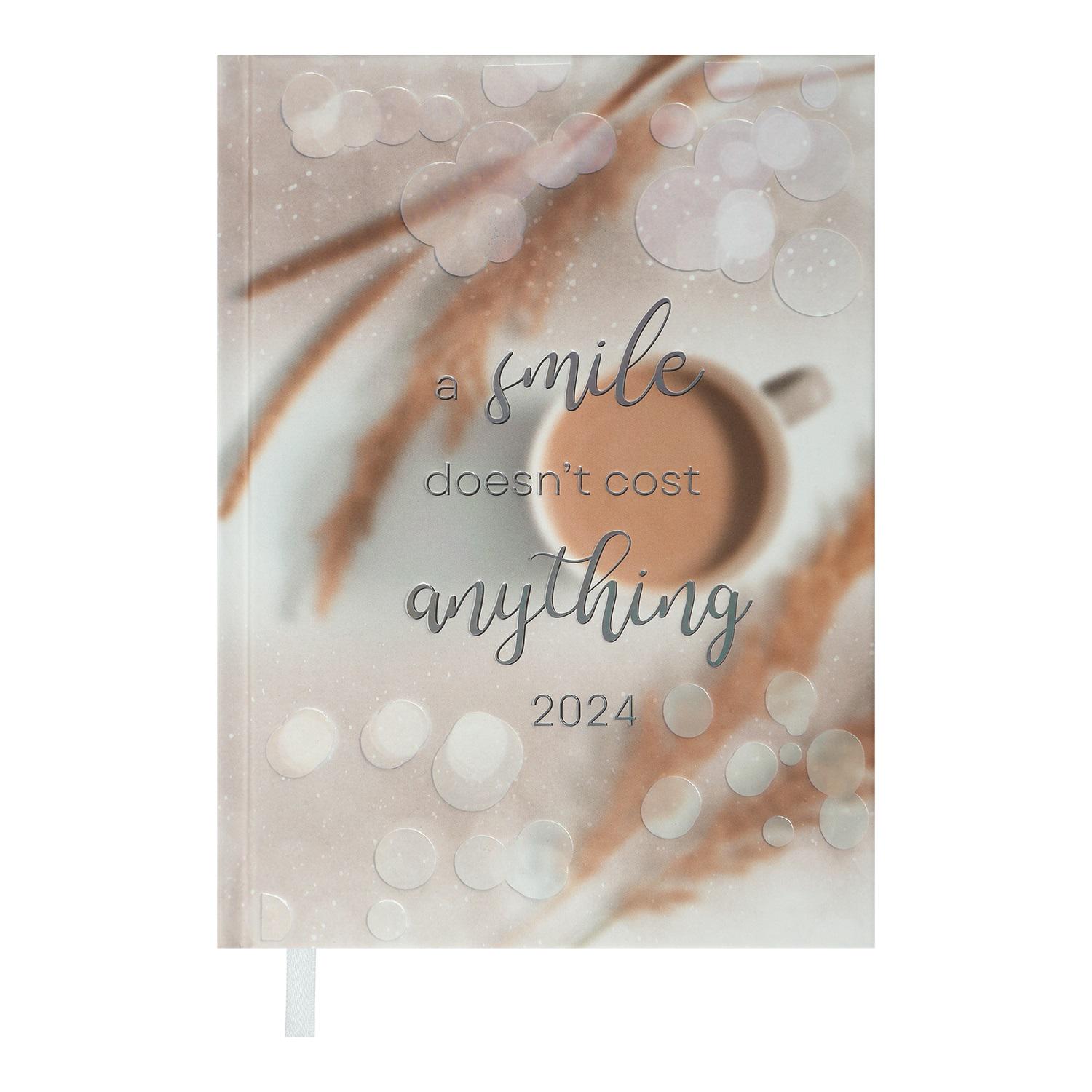 Дневник датированный Buromax Posh 2024 A5 336 стр. Капучино (BM.2118-32) Дневник датированный Buromax Posh 2024 A5 336 стр. Капучино (BM.2118-32)