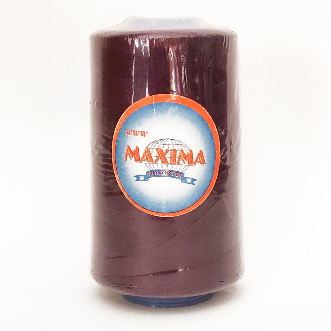 Нитки швейные Maxima 40/2 Баклажановый (024)