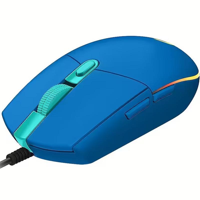 Компьютерная мышка Logitech G102 Lightsync USB Синий (36261077) - фото 4
