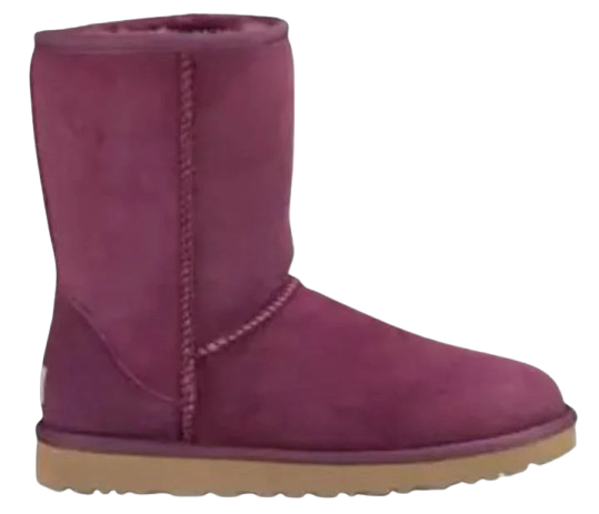 Уггі дитячі для дівчинки замшеві середні UGG Classic Short Kids Violet р. 25 Фіолетовий (28960)