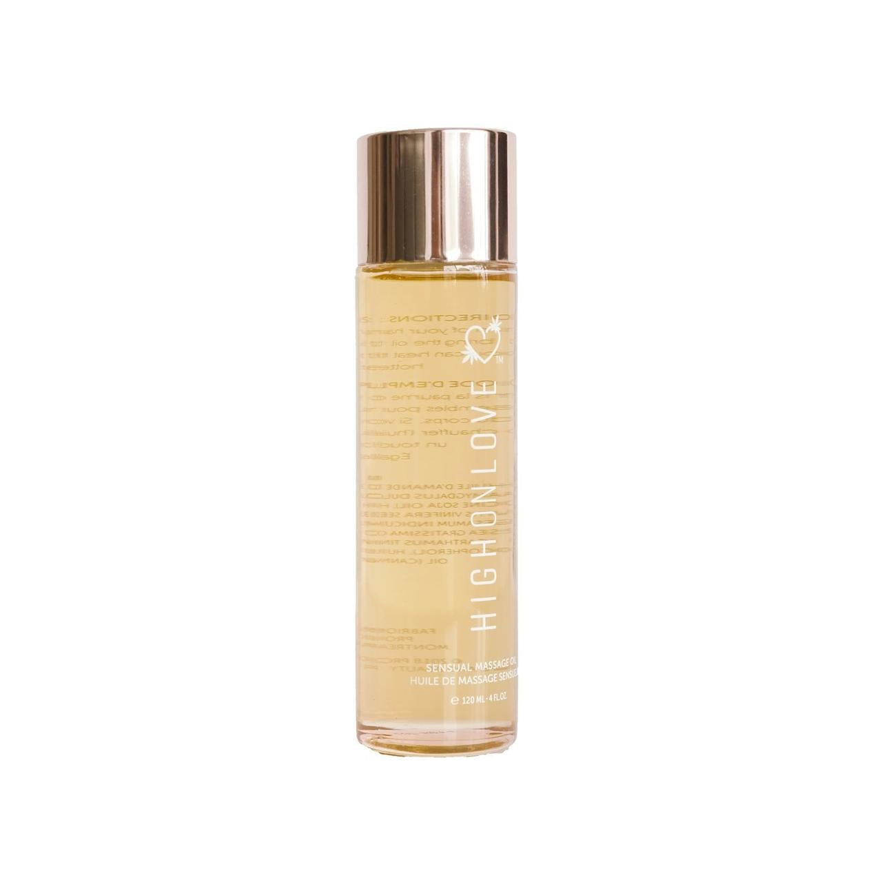 Масло массажное HighOnLove Massage Oil Strawberry&Champagne 120 мл (SO3052)