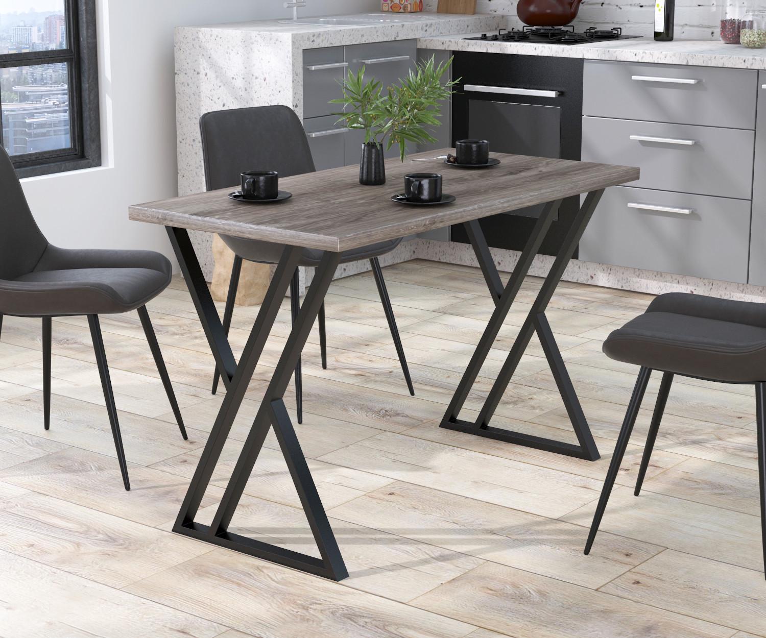 Стіл обідній Loft Design Уолес Дуб Палена