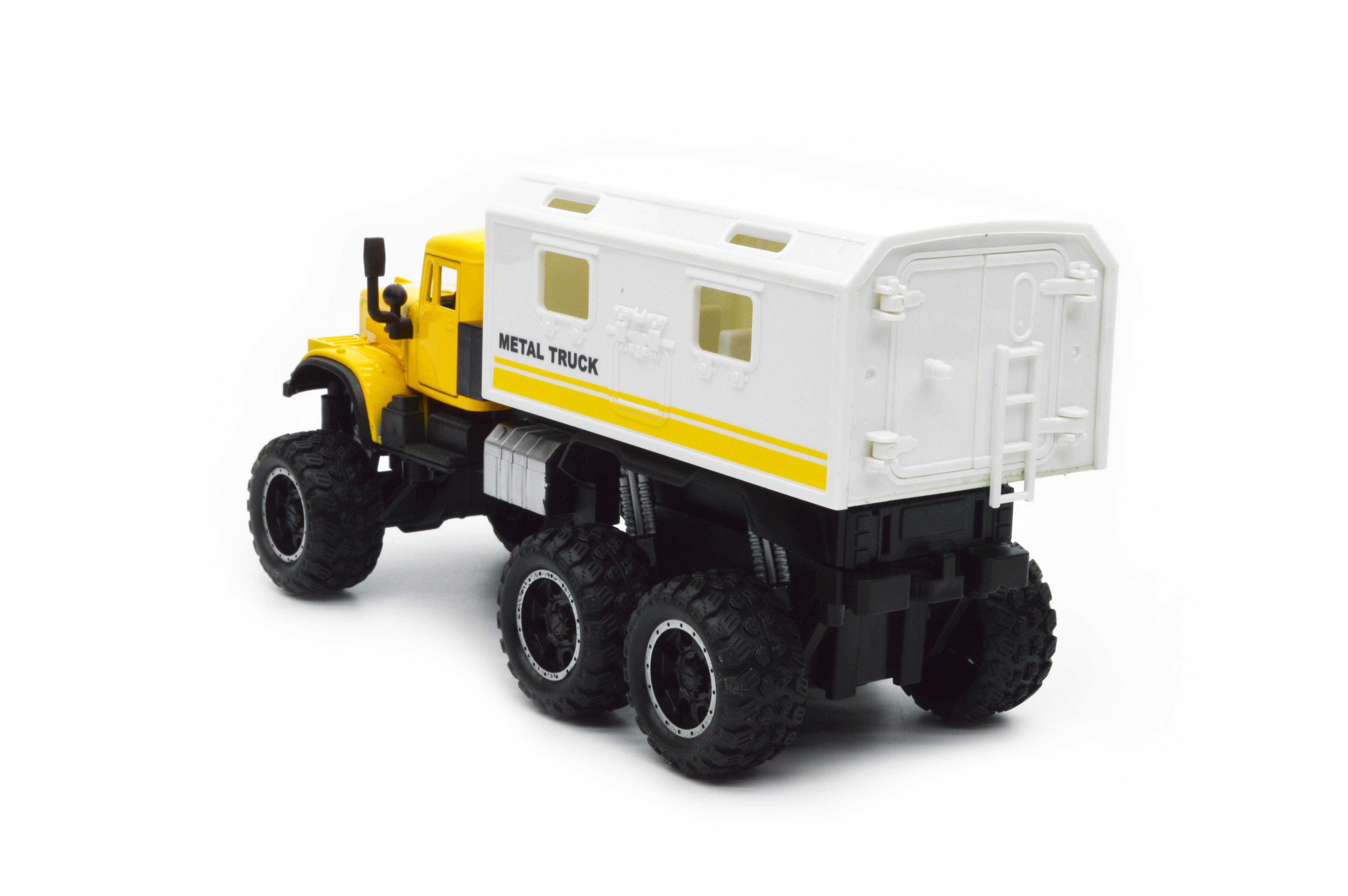 Машина металлическая КрАЗ 2217-5 инерция звук свет - фото 4 Машина металлическая КрАЗ 2217-5 инерция звук свет - фото 4