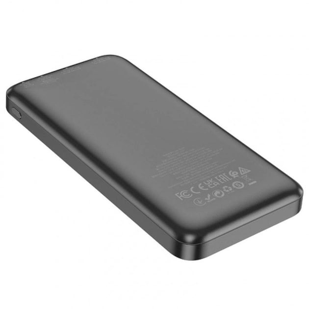 Повербанк Hoco J101 Astute 10000 mAh 22,5W Black - фото 3