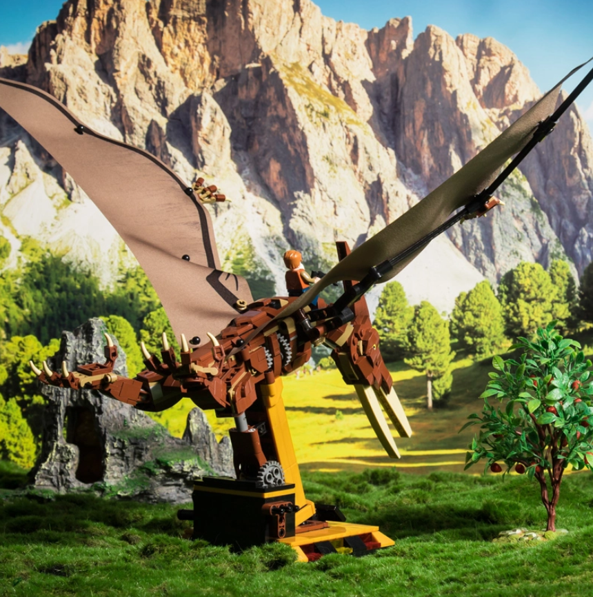 Конструктор дитячий MJI Птеродактиль механічний 769 дет. (22792500) - фото 8 Конструктор дитячий MJI Птеродактиль механічний 769 дет. (22792500) - фото 8