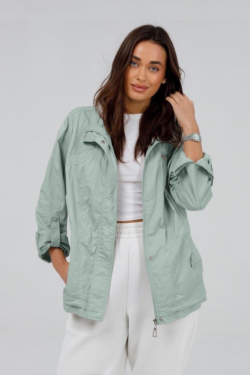Куртка-сорочка жіноча 3XL М'ятний (2911b/3XL)
