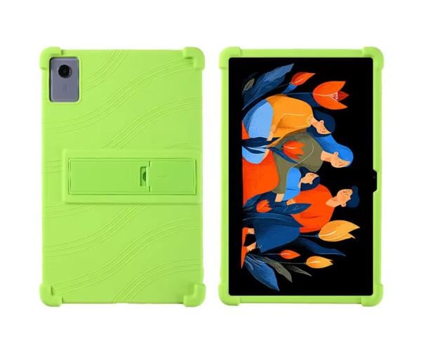 Чехол детский TPU Wave with Stand для Lenovo Idea Tab Plus Зеленый