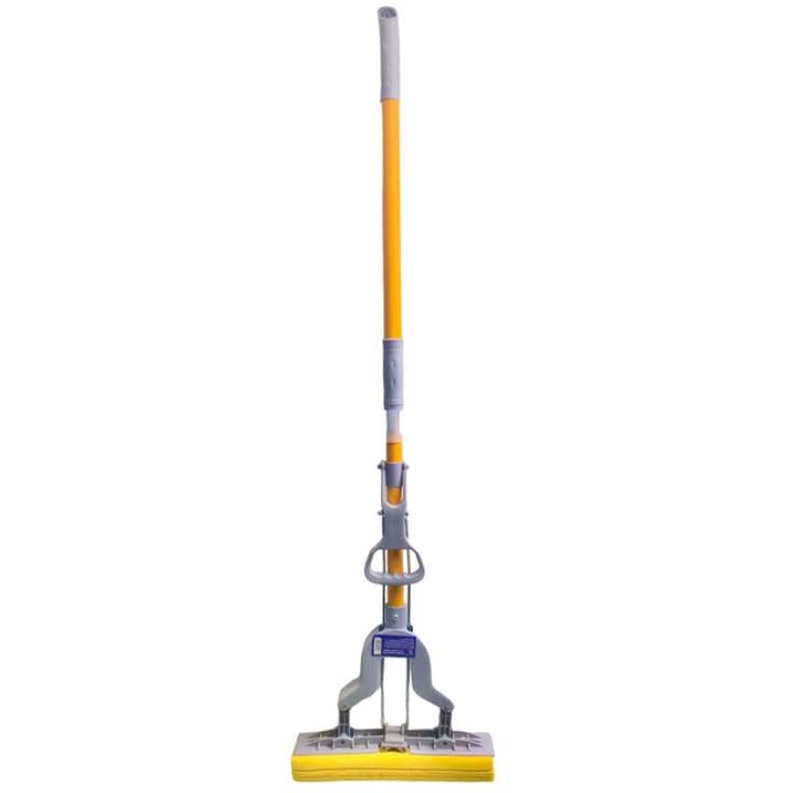 Швабра с отжимом Мой Дом SMD10156 Fly с мягкой губкой 27х5 см 98 см (26356855) Швабра с отжимом Мой Дом SMD10156 Fly с мягкой губкой 27х5 см 98 см (26356855)