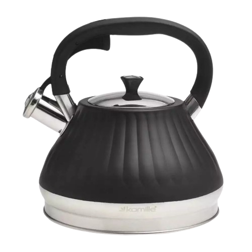 Чайник Kamille 858 3 л нержавіюча сталь зі свистком (УТ000094604)