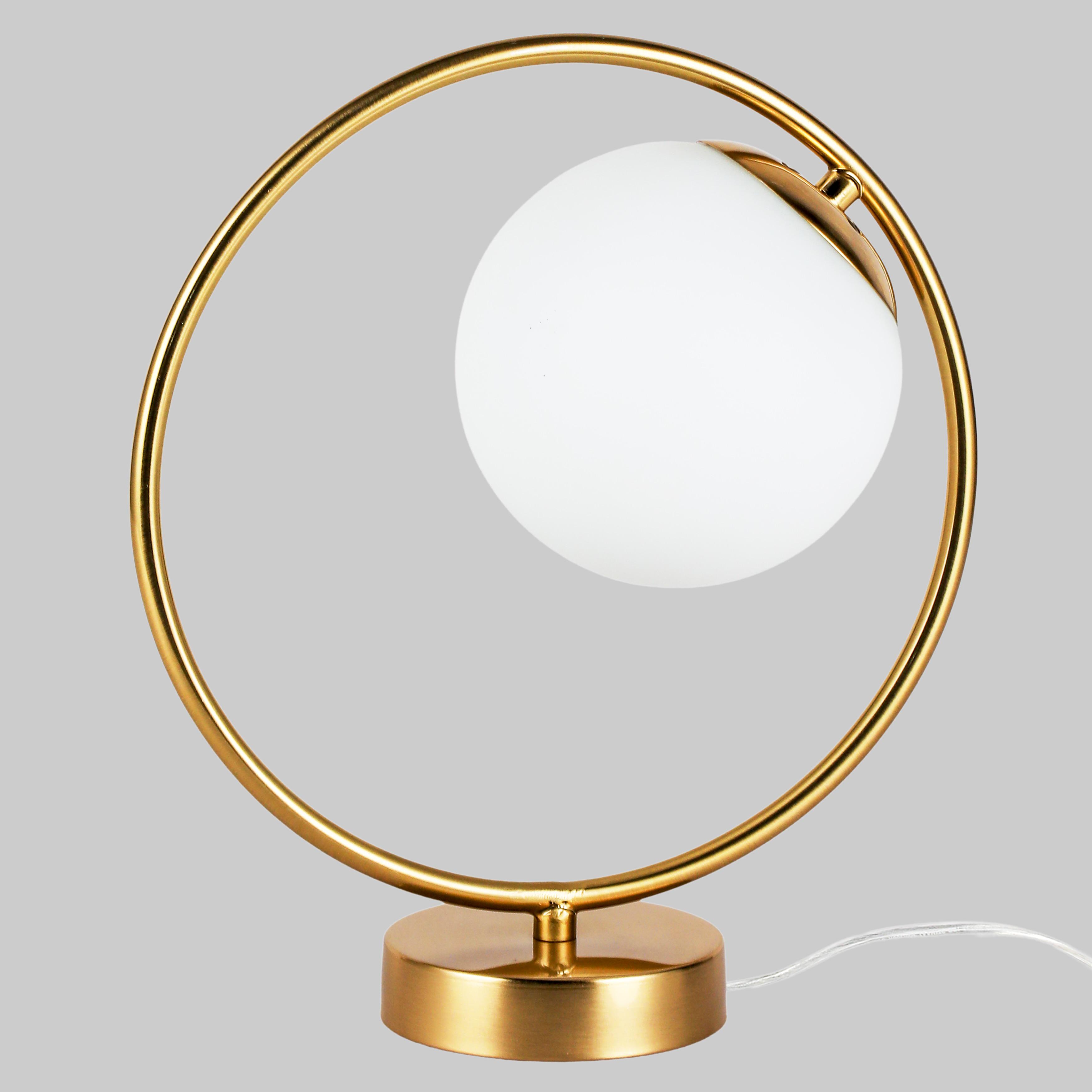 Лампа настільна/приліжкова Бронзовий (84-1028-1 GAB+WH)