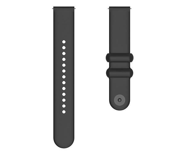 Ремешок силиконовый Soft для Huawei Watch GT 6 41 мм/GT 5 41/18 мм Черный (48979)