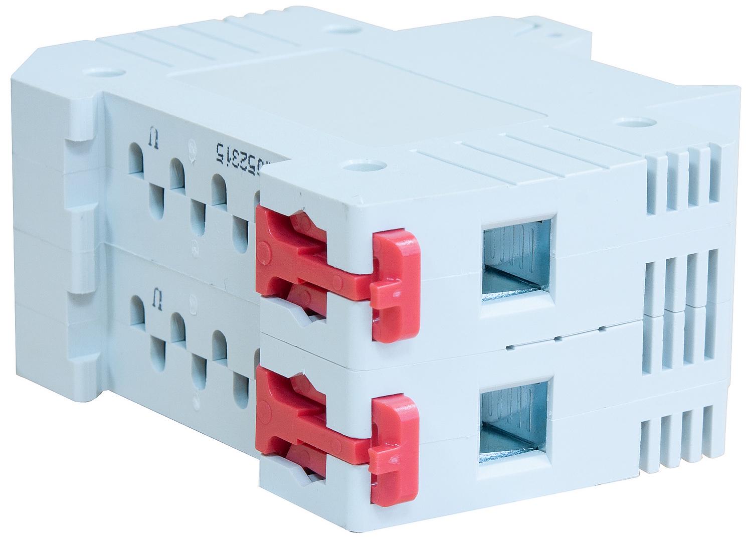 Держатель предохранителя на DIN-рейку E.NEXT e.fuse.1038.h2 220В 32А 2р (i0300002) - фото 4