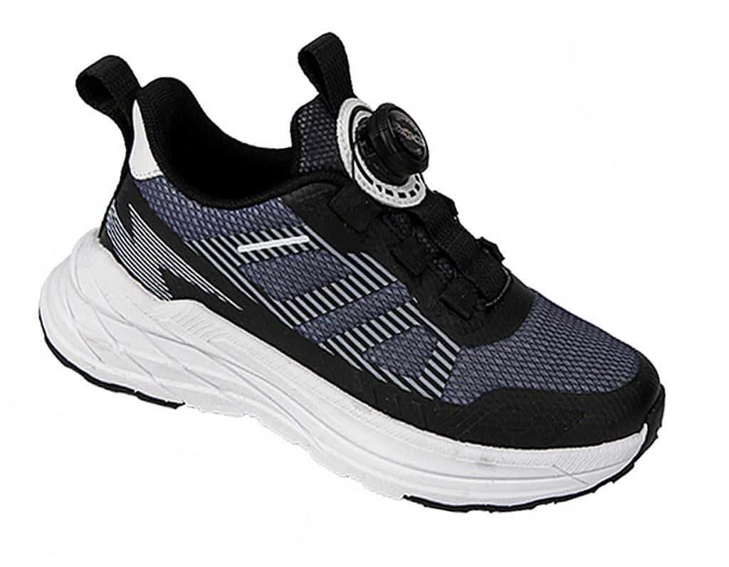 Кроссовки для мальчиков 543 в сетку р. 35 Черный