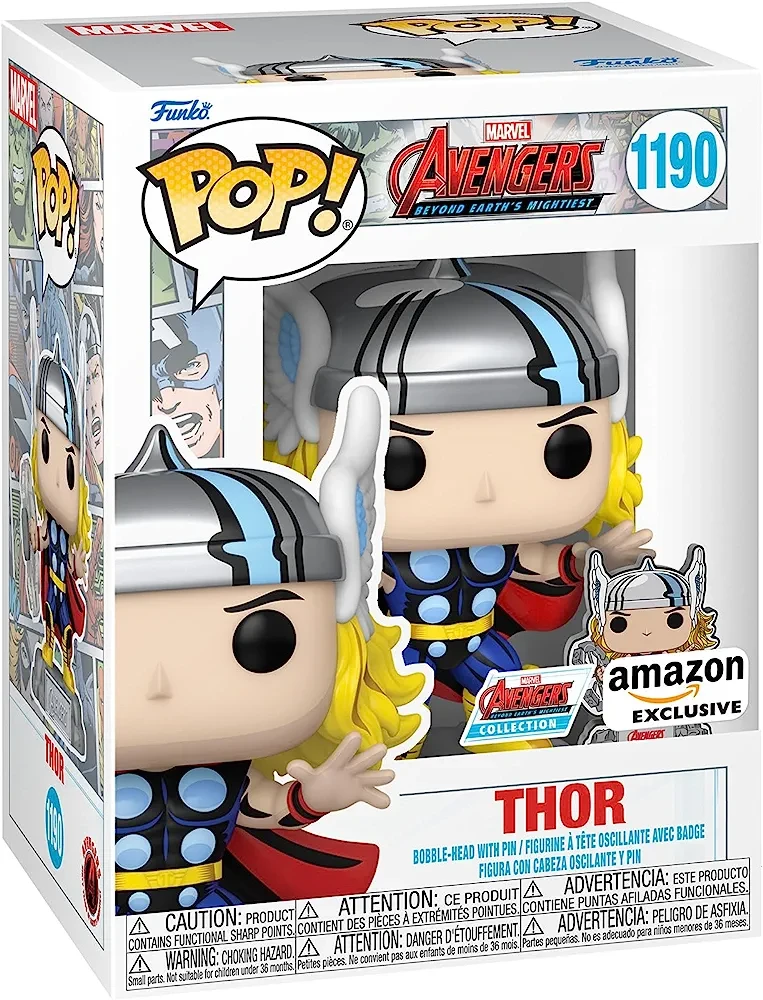 Фігурка Funko Pop & Pin Marvel Avengers 60th Anniversary Thor (20529494400