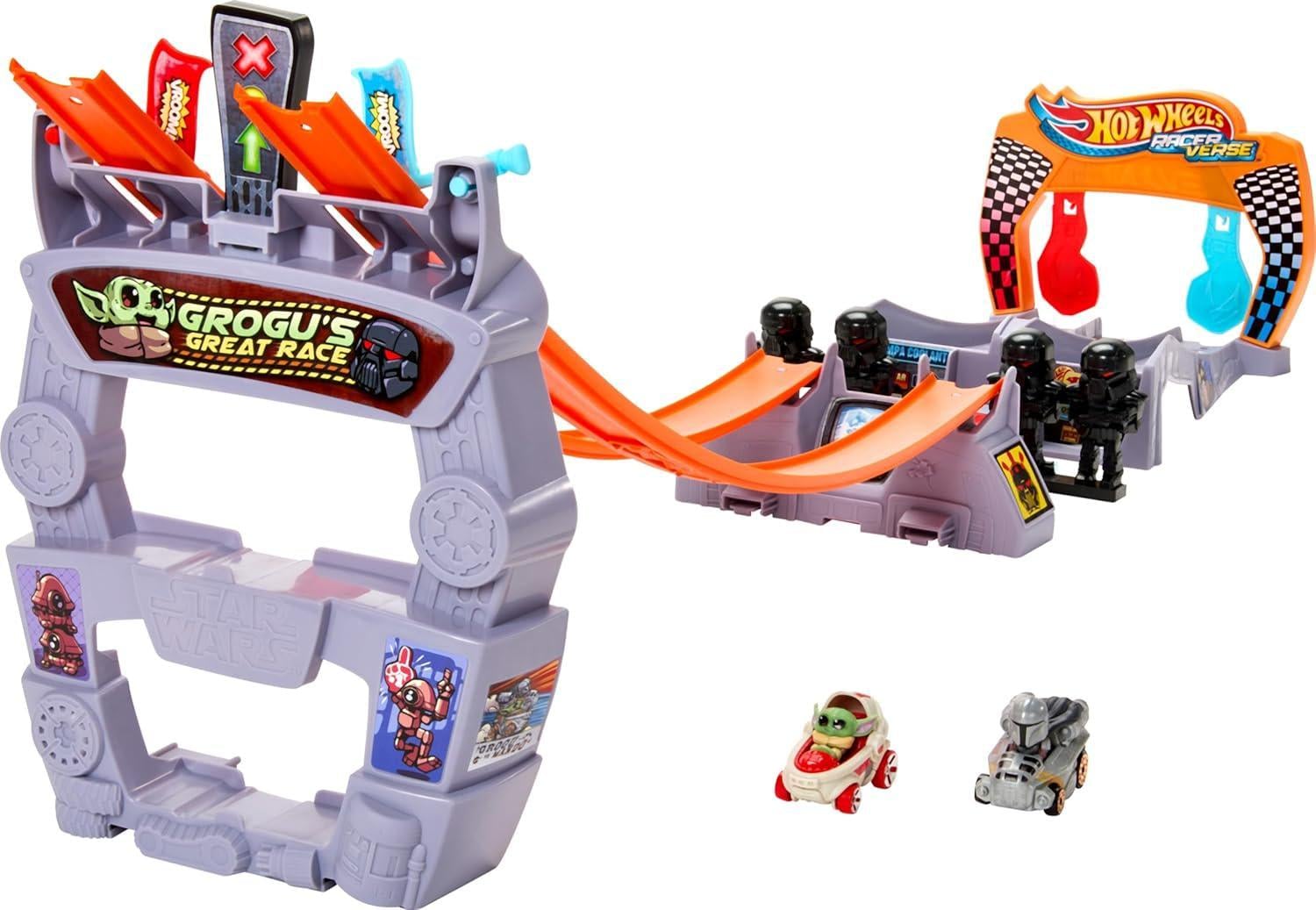 Трек Hot Wheels RacerVerse Star Wars Grogu & the Mandalorian (29305421)