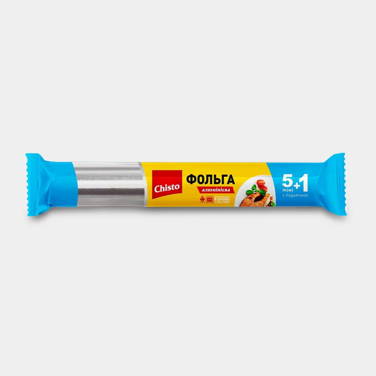 Фольга алюминиевая для пищевых продуктов Chisto 5/1 м