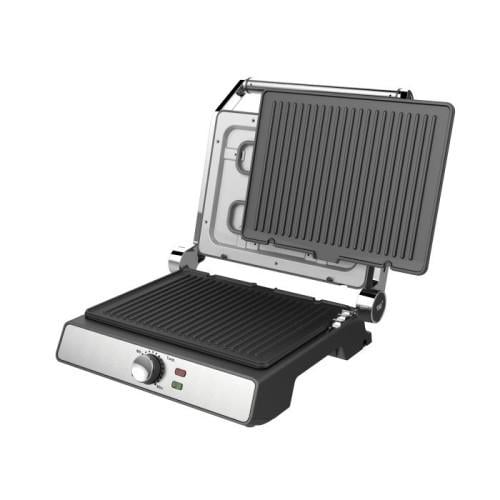 Гриль контактный Rotex RSM540-XL MasterGrill 2000 Вт раскрытие на 180° съемные пластины Черный (ML-06995) Гриль контактный Rotex RSM540-XL MasterGrill 2000 Вт раскрытие на 180° съемные пластины Черный (ML-06995)